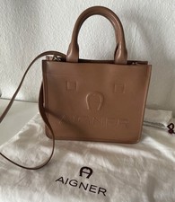 Aigner Tasche Shopper Braun