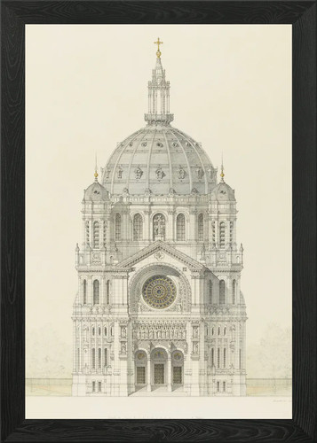 Architekturzeichnung eines
