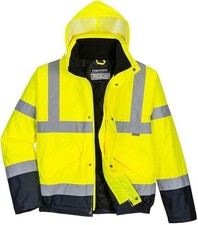 Warnschutz Jacke Portwest Hi-Vis Bomber - Größe M – Neu