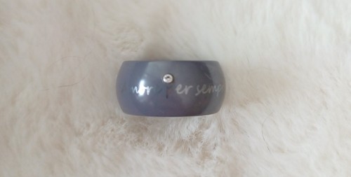 Gilardy keramik ring - keramik, anthrazit
