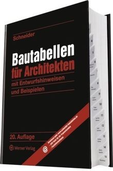 Bautabellen für architekten - bautabellen,