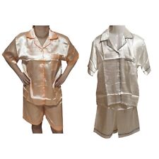 Damen Pyjama Satin Shorty