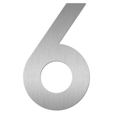 Heibi Hausnummer MIDI 6 Edelstahl 64476-072