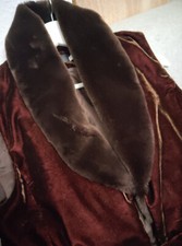 Fellweste damen von Virmani braun, gebraucht, TOP Gr34, Kunstvell