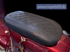 Sitzbank Custom kurz für Simson KR51 Schwalbe (black/red)