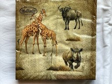 Servietten afrika tiere von - 20,