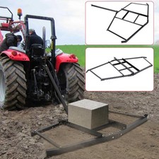 Schleppegge Abschleppegge Stahl Wiesenegge Wiesenschleppe 172x172cm Rasentraktor