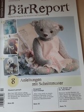 Bär Report - Ausgabe 4/2019  - Magazin für Teddybärliebhaber , Schnittmuster