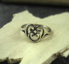 Original Trollbeads Ring Passion Beat  Größe 54  TAGRI-00476 Silber 925