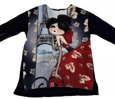 Monnalisa Kleid Blau Gr.104 -