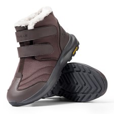 FitVille Herren Winterschuhe Weit Schneestiefel Wasserdicht Kurzschaft Stiefel