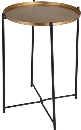 Metall beistelltisch schwarz - metall,