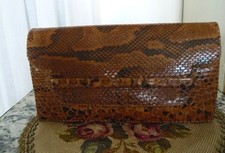 Antike Leder Handtasche 50er / 60er Jahre sehr guter Zustand