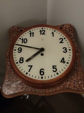 JUNGHANS Wanduhr ( Holz ) -