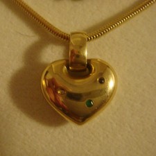 Herz Anhänger Gelbgold Gold