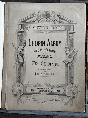 Antiker chopin album - chopin,