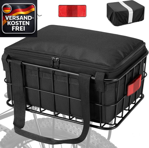 Fahrradkorb hinten verstärkt