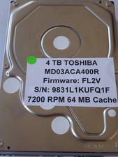 MD03ACA400R FW: FL2V Toshiba