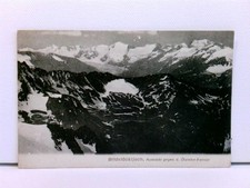 AK Bildstöckljoch, Aussicht gegen d. Ötztaler-Ferner; um 1900
