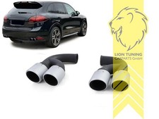 Edelstahl Endrohre Auspuff