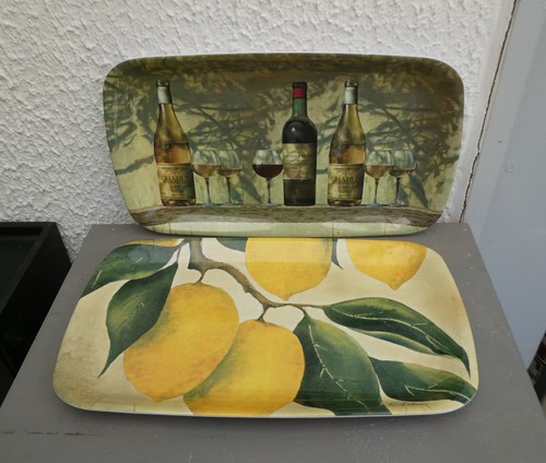 Set mit servierplatten aus - set,