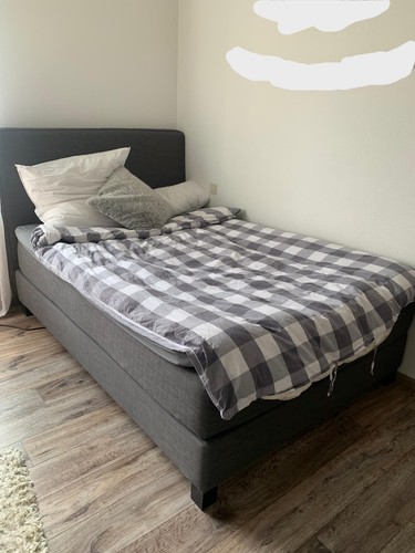 Boxspringbett dunvik von - boxspringbett, ikea