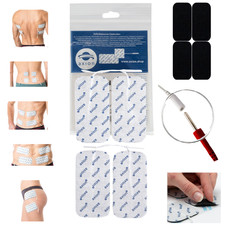 4 große TENS EMS Elektroden