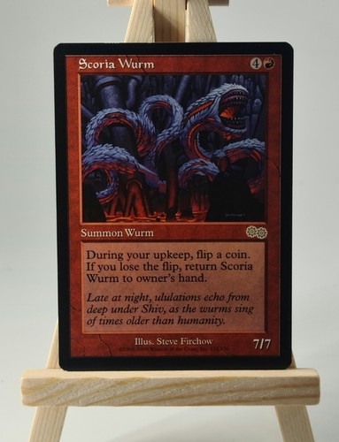 Scoria wurm urza - scoria, magic