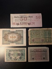 Verschiedene Deutsche Mark
