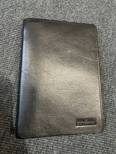 Große leder brieftasche - leder, reise