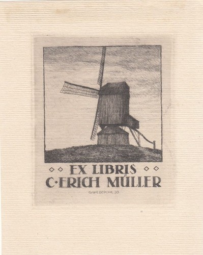 Exlibris bookplate radierungen - exlibris,