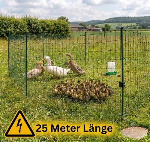 25m geflügelnetz elektrozaun - geflügelnetz,