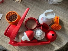 Tupperware Profi Chef Presse Saftpresse und Pommes- Gemüseschneider