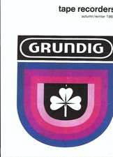 Grundig Tonband Prospekt /