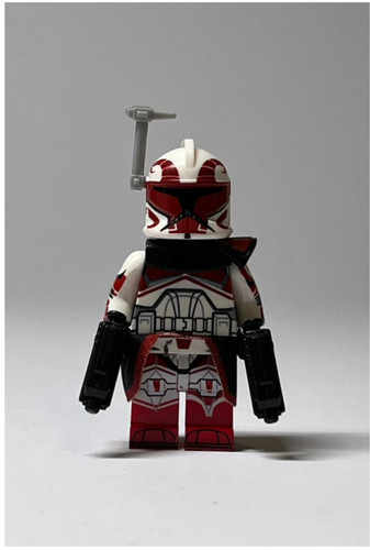 Captain keeli custom minifigur - captain,