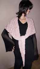 Dreiecktuch Schultertuch Schal Drachenschwanz, neu, Unikat, Handarbeit