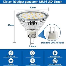 MR16 LED Leuchtmittel 4/6/10