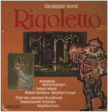 LP Verdi Rigoletto (Großer Querschnitt In Deutscher Sprache) NEAR MINT EMI