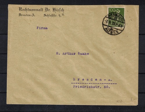 Deutsches reich ortsbrief - ,