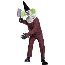 Horror Clown Kostüm kariert L 52/54 Clownkostüm Horrorcolown Clownskostüm Narr