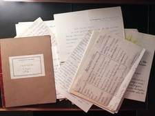 Konvolut Briefe, Schriften, Aufsätze 1948-1959 nur Teile gescannt