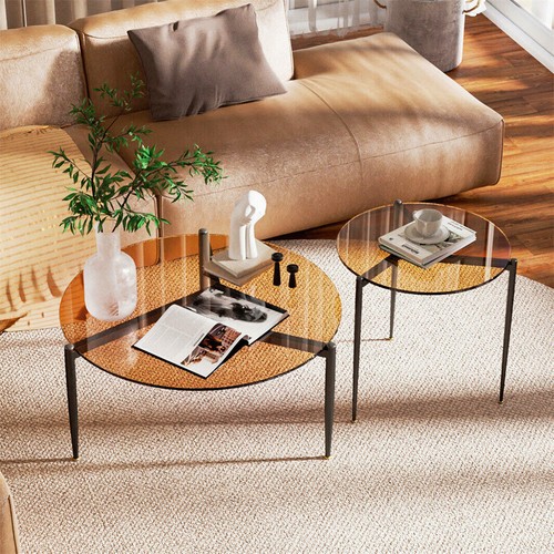 Couchtisch rund glas - couchtisch,