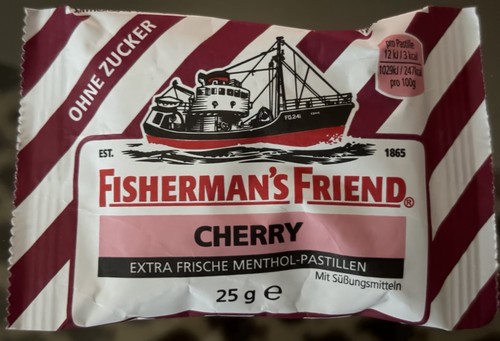 Fisherman friend cherry - fisherman’s,