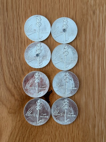 Norwegen kronen 1978 - 8x,