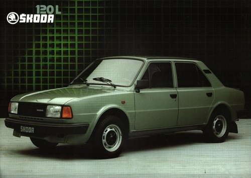 Prospekt datenblatt skoda 120 - prospekt,