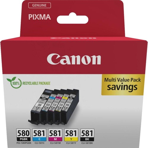 Canon pgi 580 cli - pgi-580/cli-581, tinte
