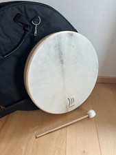 Rahmentrommel Schlagwerk RTS51, stimmbar, Naturfell, mit Tasche und Schlägel