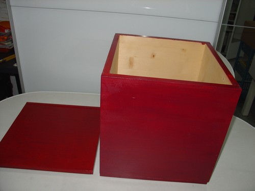 Massivholz kiste box - box, truhe