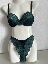 Sexy BH Set Dunkelgrün