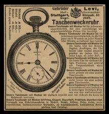 Alte Reklame Werbung 1898